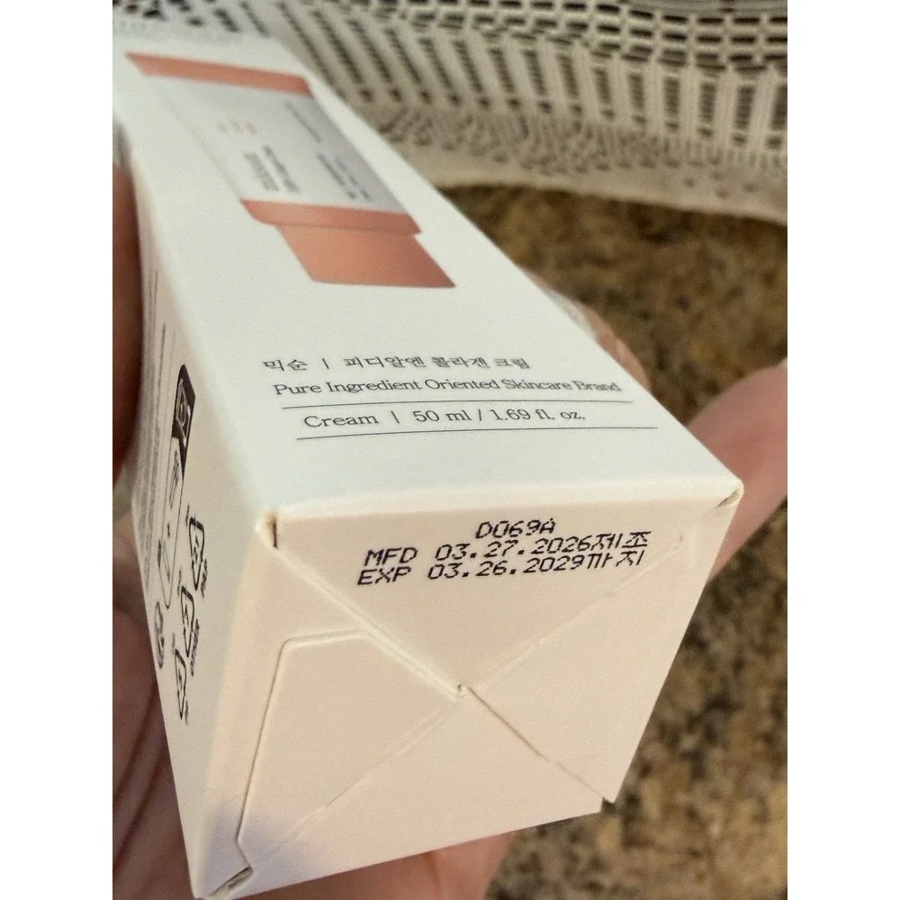 MIXSOON PDRN Collagen Cleanser, Cream, Serum & Toner Pads Skin Care Set-NEW!